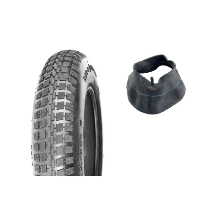 Zestaw Opona + Dętka 4.00-6 DELI S-310 2PR TT | Traktorek Taczka