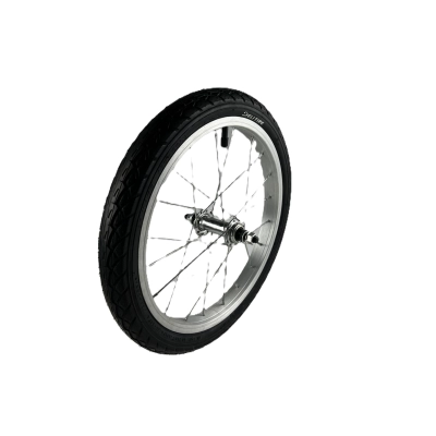 Koło 16x1.75 pompowane do wózka biegowego THULE (przednie duże)