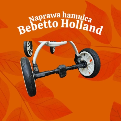 Naprawa hamulca w wózku Bebbetto Holland
