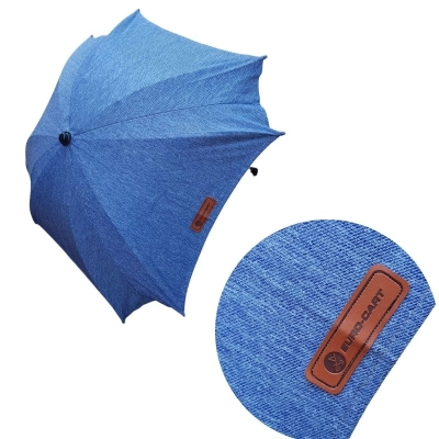 Parasolka do wózka uniwersalna EuroCart, filtr UV50+, DENIM