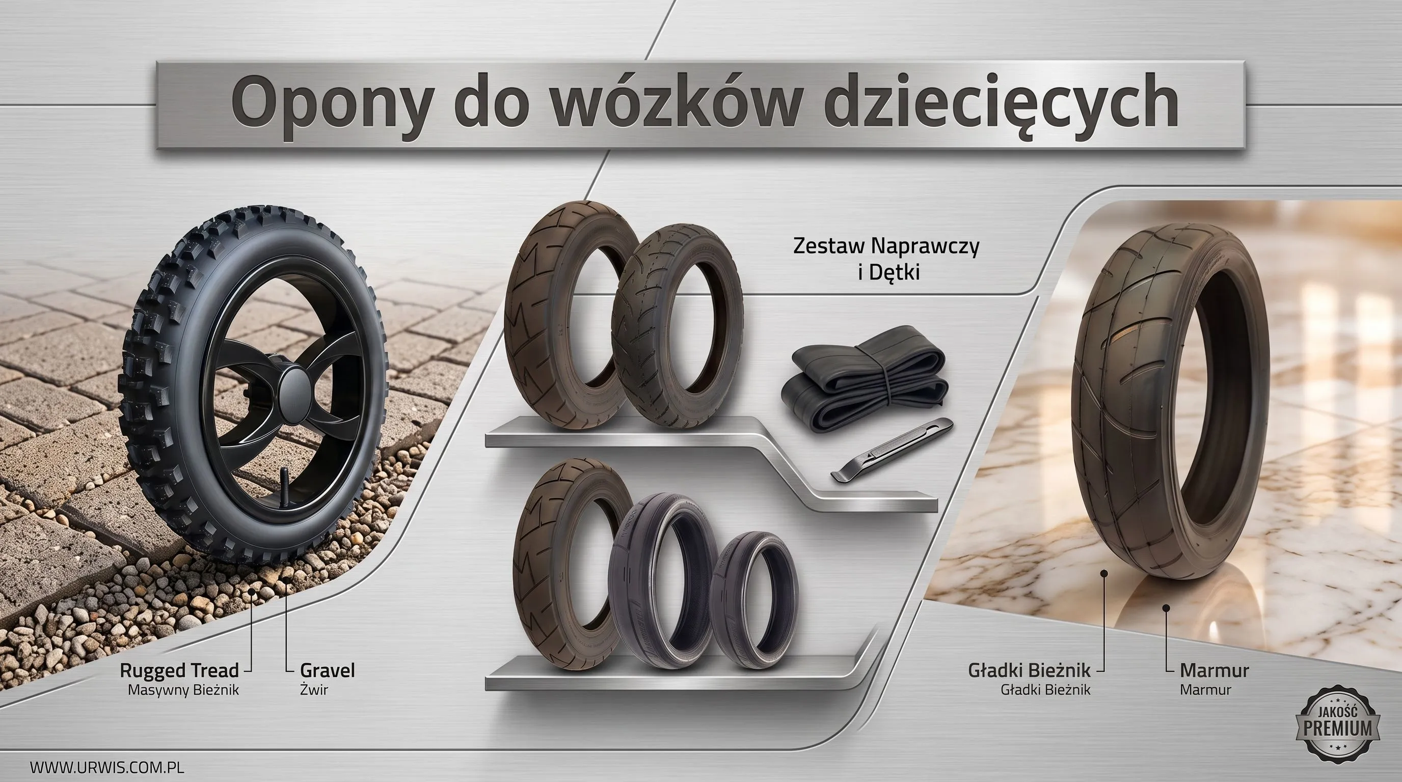 Oponki do wózków dziecięcych