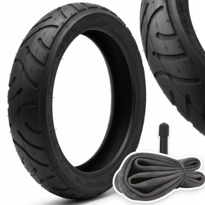 OPONA i dętka PW do wózka 225x48 CZARNA G-820 Onyx, 225/48