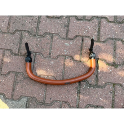 Oryginalna barierka (pałąk) w kolorze koniakowym do wózka Baby Design Look Air – część używana