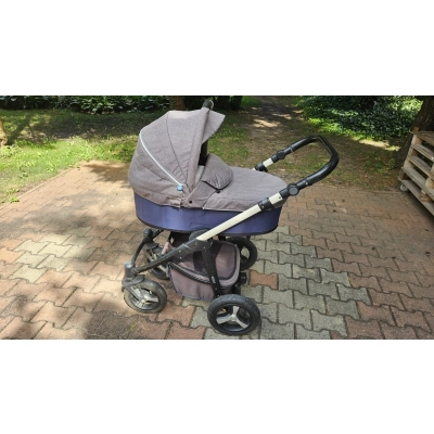 Oryginalna gondola do wózka Baby Design Husky – stan bardzo dobry, zestaw z pokrowcem na nóżki Oryginalna gondola do wózka Baby Design Husky – stan bardzo dobry, zestaw z pokrowcem na nóżki