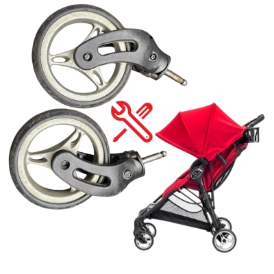 Wymiana ślizgów na łożyska wózka Baby Jogger | Serwis
