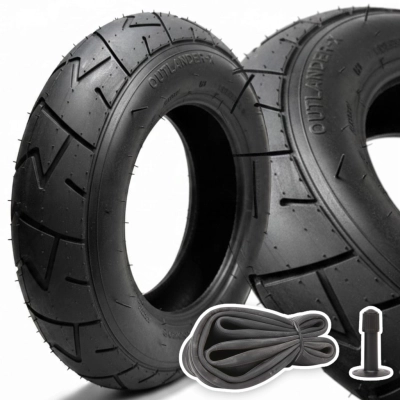 Opona 10x1.75x2 (47-152) Outlander + Dętka 10 cali prosty wentyl