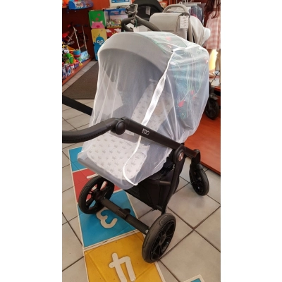 Moskitiera DUŻA do wózka KINDERKRAFT, biała