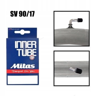 Dętka 200x50 (50-94) SV 90/17,5 Mitas, gięty wentyl samochodowy