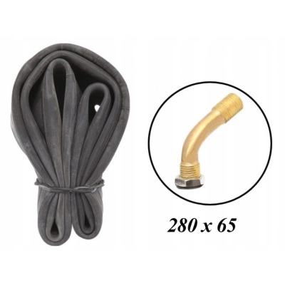 Dętka do wózka 280x65-203 Gięty wentyl, tylne kółko