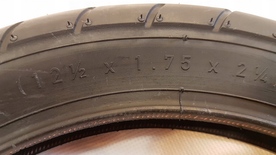 Dętka gięty wentyl
