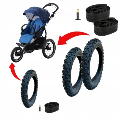 Opony + dętki Xlander X-run X-lander Xrun Przód Tył CZESKIE terenowe grube