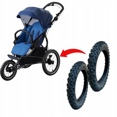 Opony tylne 16 cali Xlander X-run/Xrun/X-lander - CZESKIE terenowe