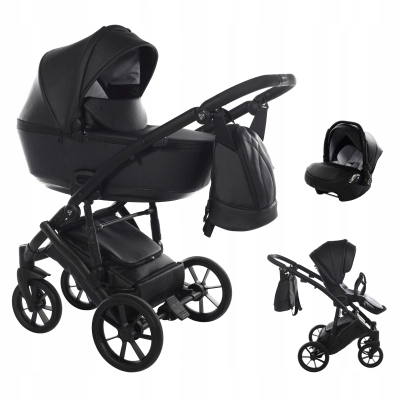 TAKO WÓZEK WIELOFUNKCYJNY 2W1 JUNAMA SPACE EKO 03 eco black