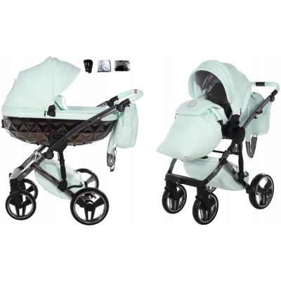 JUNAMA Hand Craft wózek dziecięcy 2W1 - kolor 01 MINT