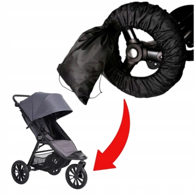 Osłonki na koła 12” Baby Jogger City Elite – zestaw 4 szt