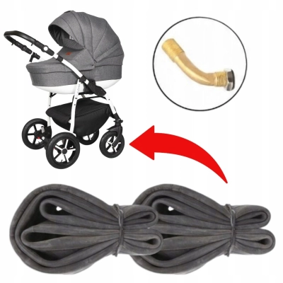 dętka 10 cali do wózka Baby Merc – przednie koła, gięty wentyl