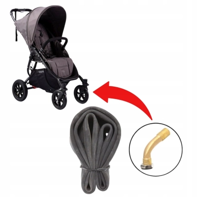 Dętka do wózka 8 cali z zaworem giętym | VALCO BABY SNAP 4 SPORT przód