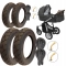 10/12 cali opony + dętki Baby Design | zawory wygięte | starsze modele