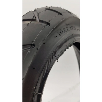 Opona wózkowa 10x2.125 czarna – do Tako, Roan i innych wózków