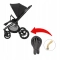 Dętka 12 cali do wózka BUGGY MOON | gięty wentyl | solidna, elastyczna