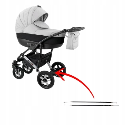 Komplet 2 linek hamulcowych do wózka Camarelo Sevilla 28,5 cm